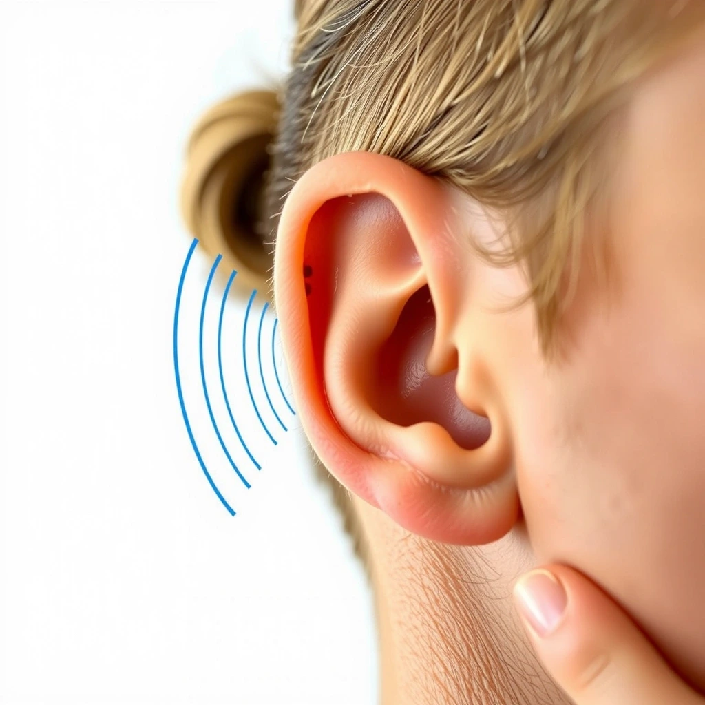 Schéma anatomique de l'oreille interne